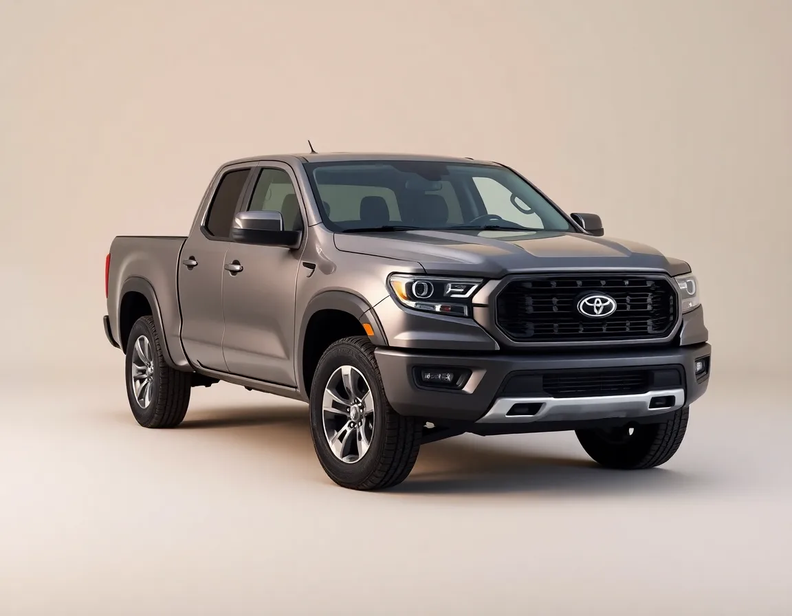 Pick-up doble cabina gris